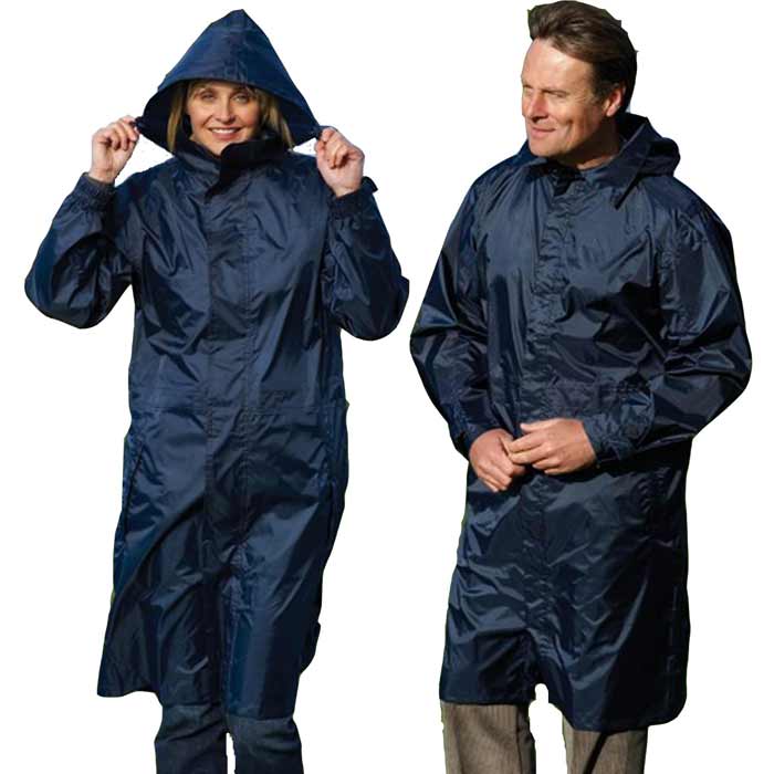 knee length waterproof jacket